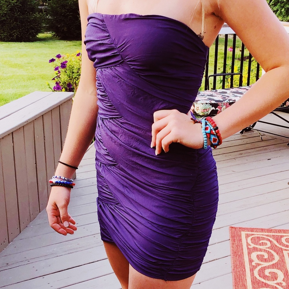 GB Tight purple dress